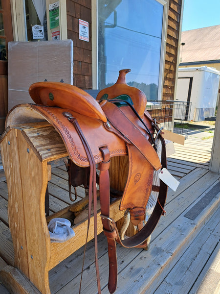 15" Colorado Saddlery Plain Prairie Comfort Ranch Trail Saddle