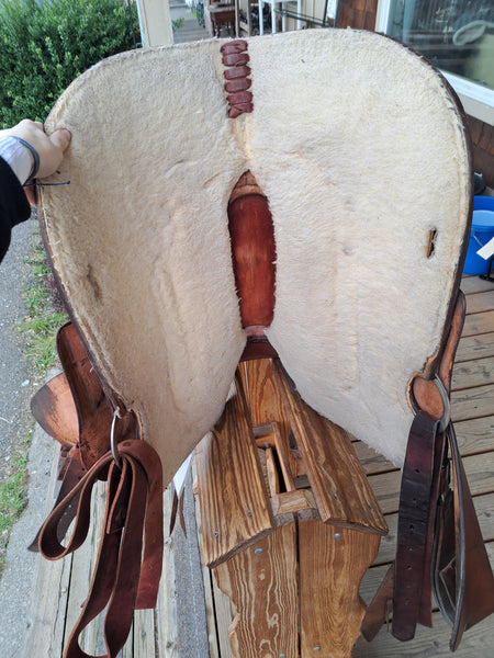 14" Simco Western Ranch Trail Saddle