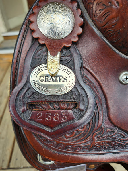 15.5" Crates Equitation Saddle