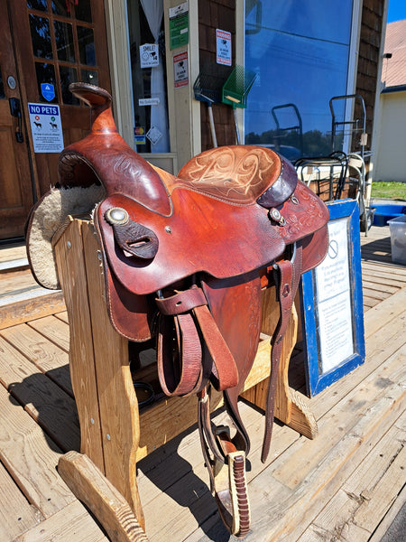 15.5" Simco Roping Saddle
