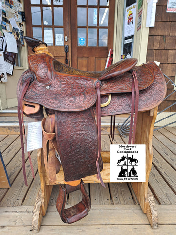 15" Harry Rowel Custom Roper Saddle