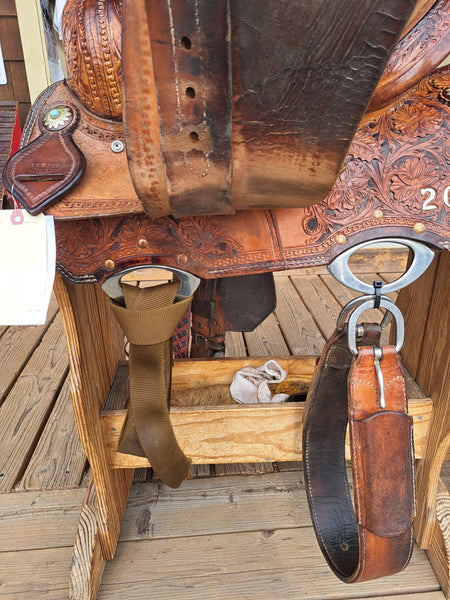 14" Corriente Barrel Racing Saddle