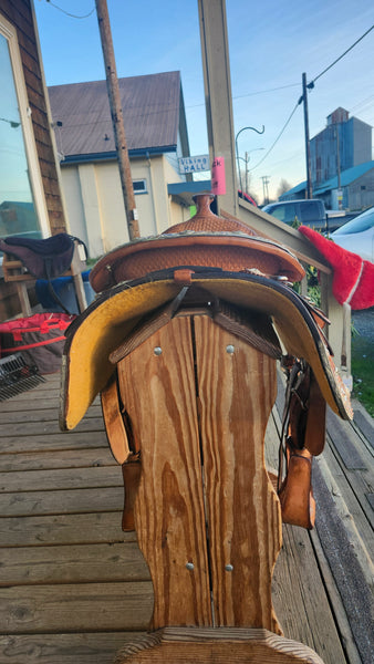 16" Dale Chavez Western Equitation Show Saddle