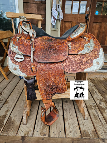 16" Dale Chavez Western Equitation Saddle Package