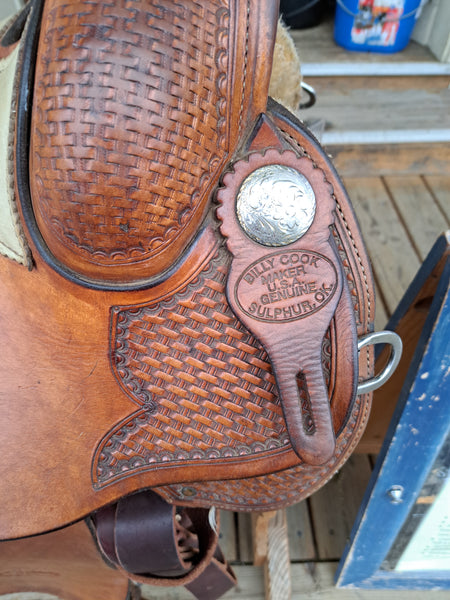 16" Billy Cook Reiner Western Saddle