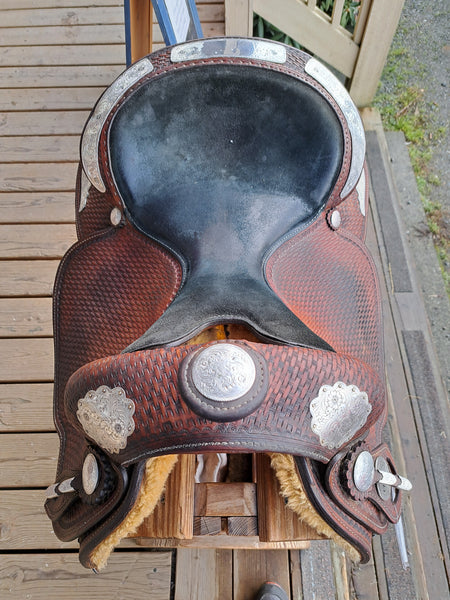 ON TRIAL 16" Crates Western Equitation Show Saddle