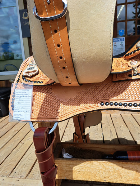 17" Dale Chavez Western Equitation Show Saddle