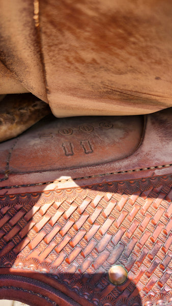 15" Teskey's Barrel Racing Saddle