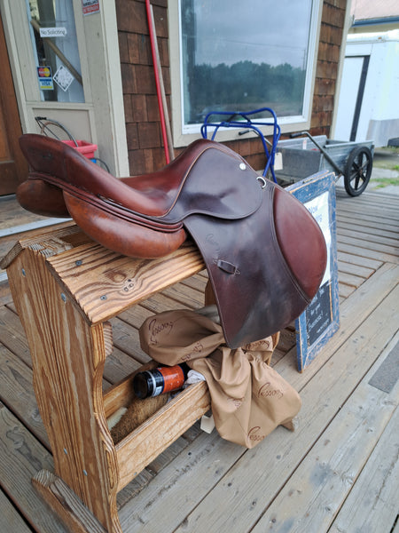 17.5" Pessoa Rodrigo GenX Jumping Saddle