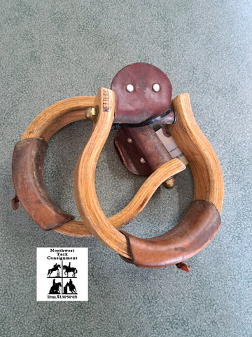 Nettles Oxbow Wood Stirrups