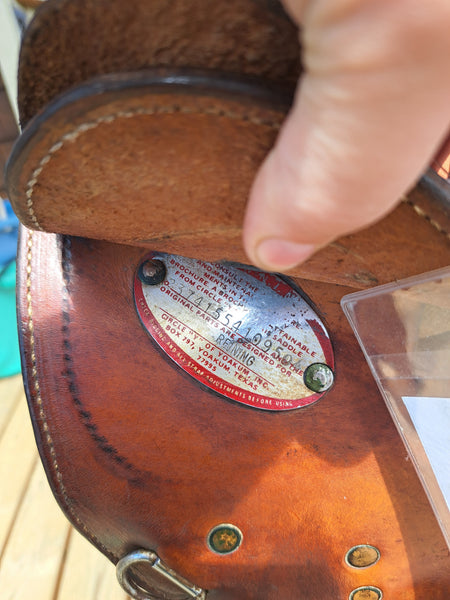 15.5" Circle Y Reining Saddle