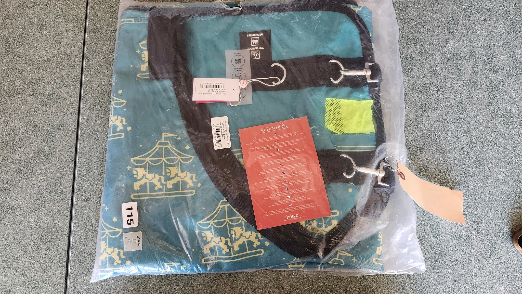 63" Horze Rain Sheet