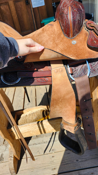 12" Youth Barrel Saddle