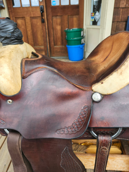16" Custom Roping Saddle