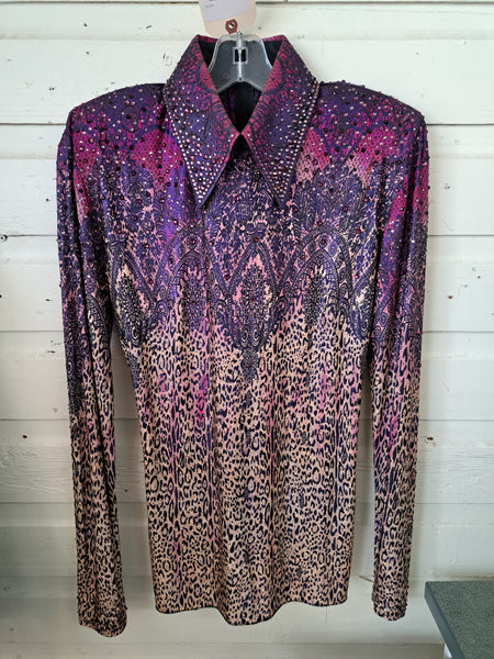Medium Show Fancy Western Show Shirt