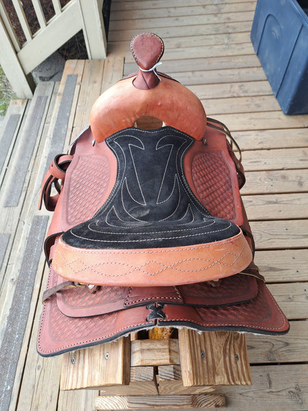 On Trial  12" youth western saddle