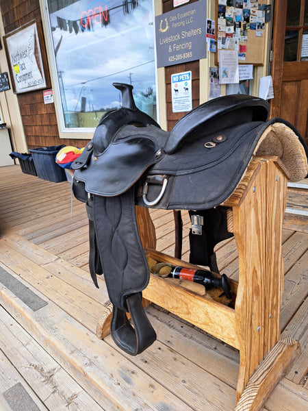 16" Big Horn Synthetic Roping Saddle