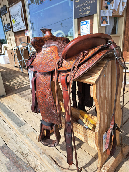 15" Bonanza by Big Horn Western Saddle