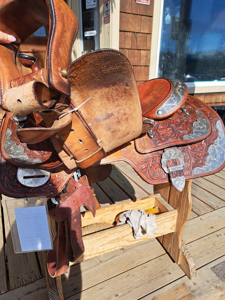 16" Billy Cook Western Equitation Show Saddle