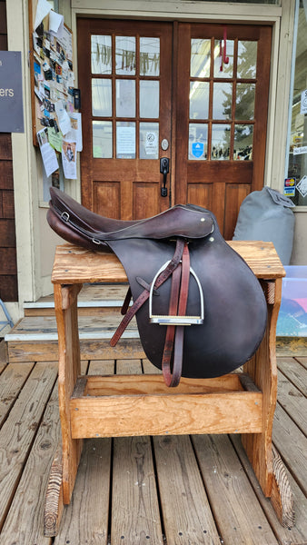 17" Passier PS Baum All Purpose English Saddle