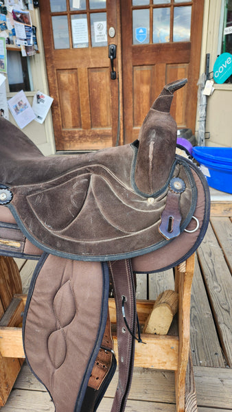 17" Big Horn Synthetic Western Saddle