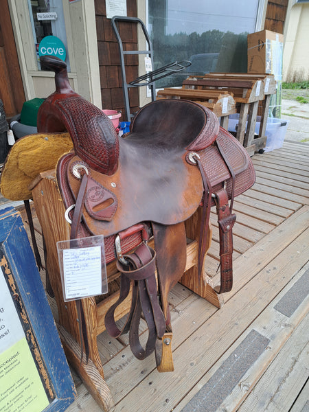 16" SRS Saddlery Cutter Saddle