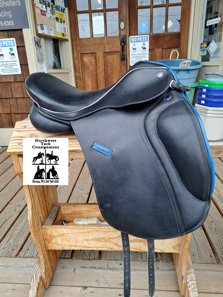 16.5" Hastilow & Sons Highland Cob Dressage Saddle