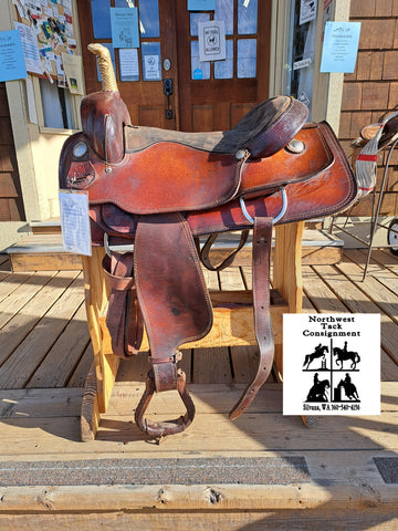 ON TRIAL 16" The Rider Western Saddle