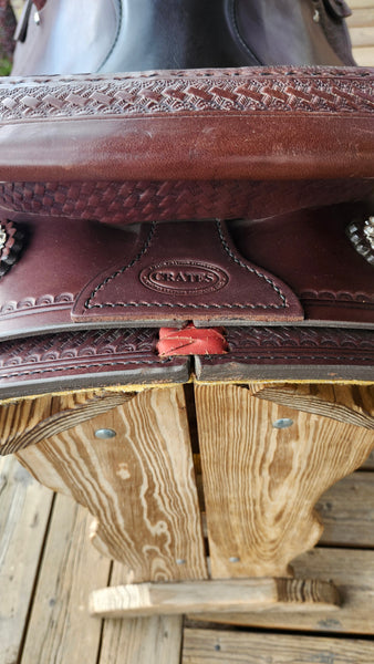 16" Crates Classic Reining Saddle