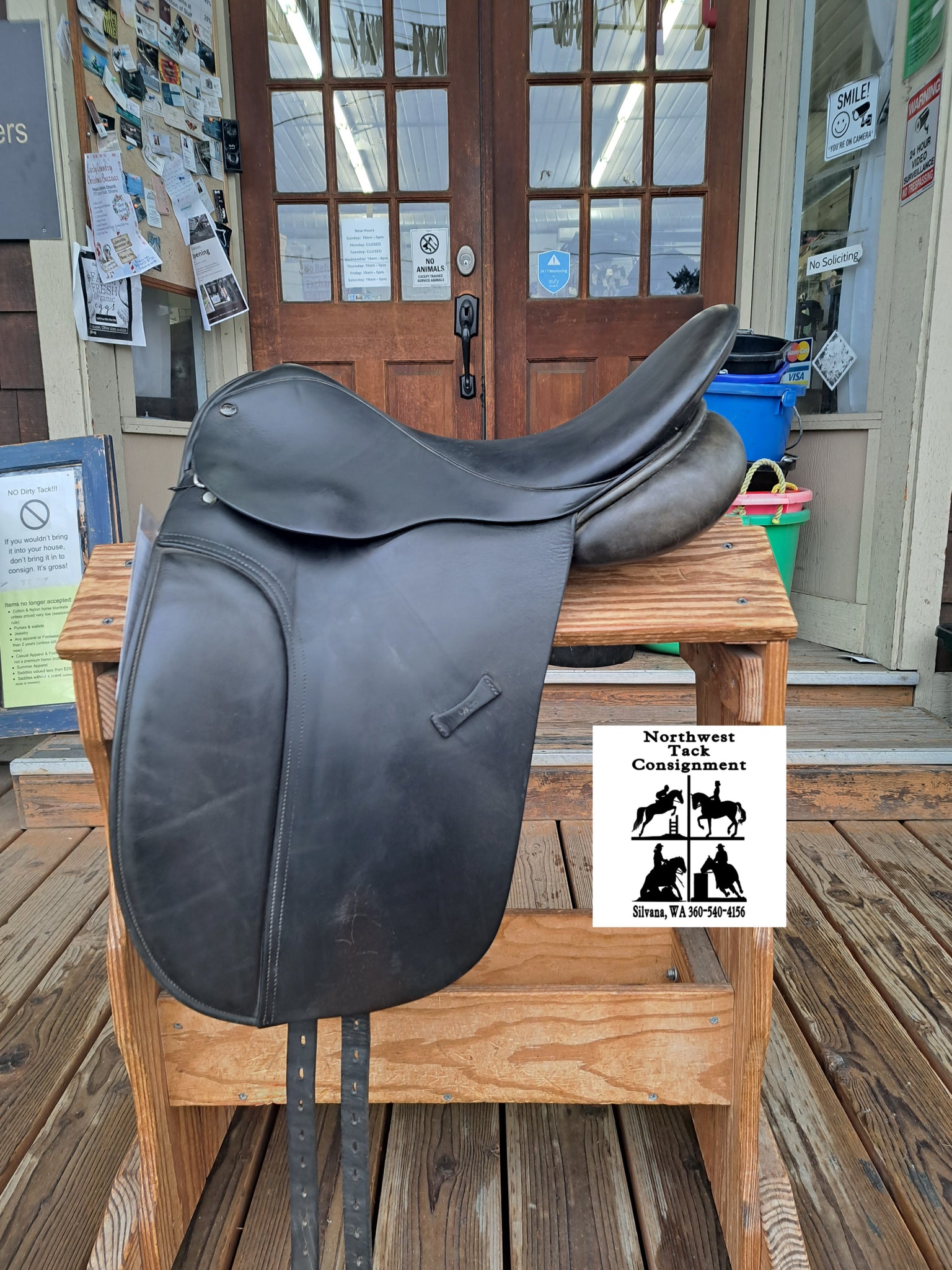 17.5" County Warmblood Dressage Saddle