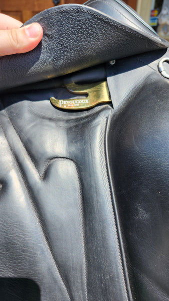 17.5" Devoucoux Makila S Dressage Saddle