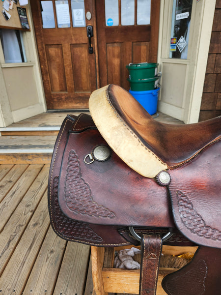 16" Custom Roping Saddle