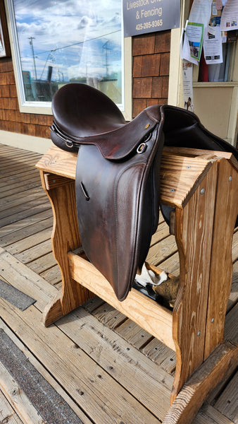 17" Collegiate Art All Purpose English Saddle