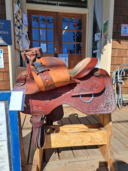 15.5" Dale Chavez Reining Saddle