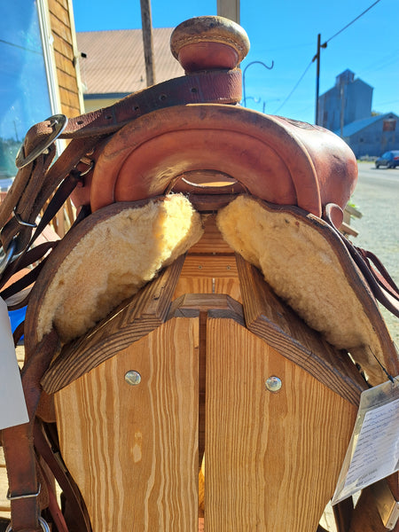 16" John Fallis Balanced Ride Western Saddle