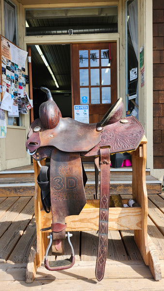 14.5" Maverick by Longhorn Barrel Racing Saddle