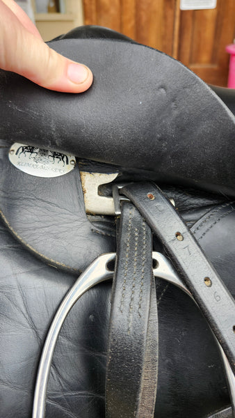 16.5" Klimke Miller Dressage Saddle