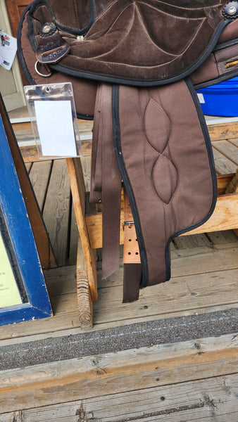 17" Big Horn Synthetic Western Saddle