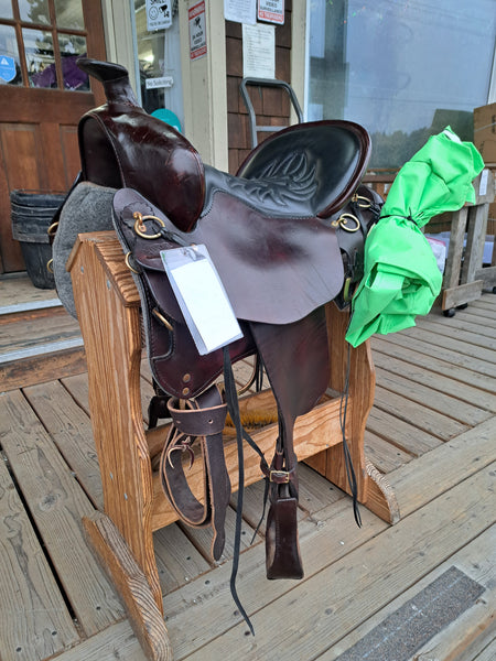 15.5" Tucker Black Mountain Trail Saddle