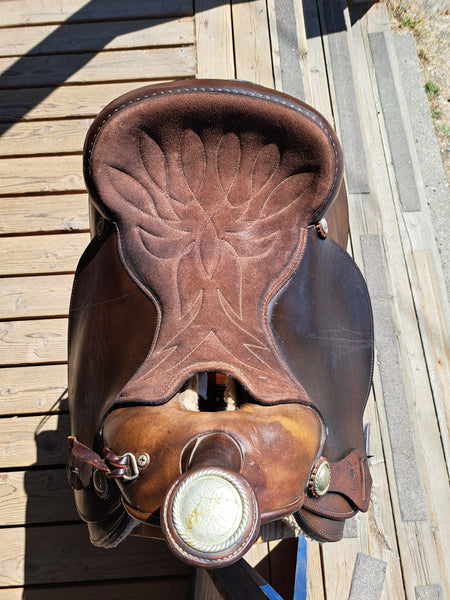 15" Keyston Western Saddle