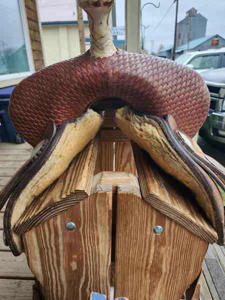 14" Crates Kim Landry Barrel Racing Saddle