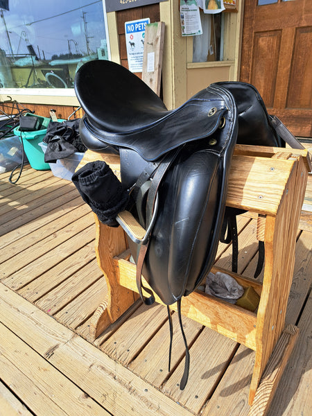 17.5" Kieffer Wall-Street Dressage Saddle