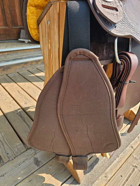 16" Crates Western Cordura Trail Saddle