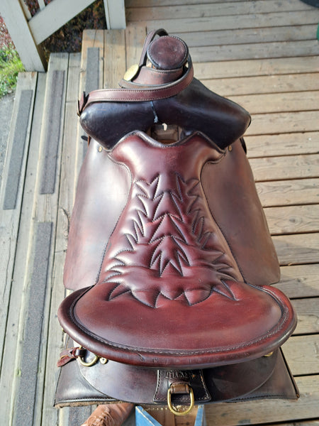 17.5" Tucker Western Trail Saddle