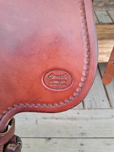 16" Courts Western Trail Saddle