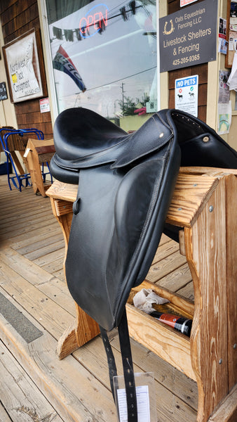17.5" Greg Allan Custom Monoflap Dressage Saddle