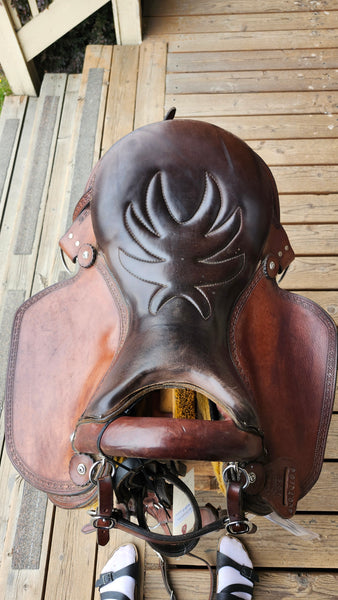 18" Henry Miller Double Creek Endurance Saddle