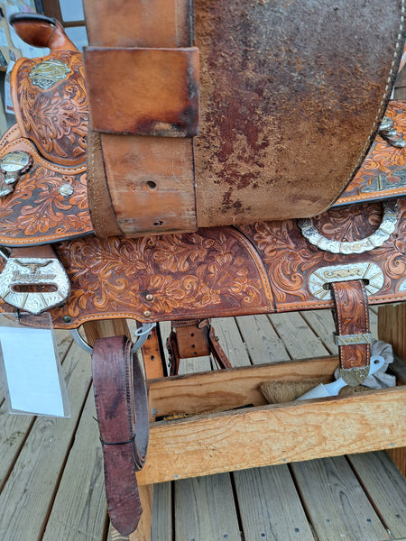 15" Billy Cook Longhorn Western Equitation Show Saddle