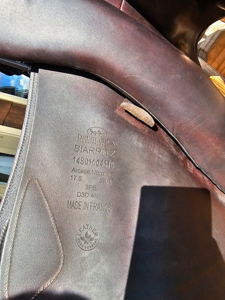 17.5" Devoucoux Biarritz Jumping Saddle