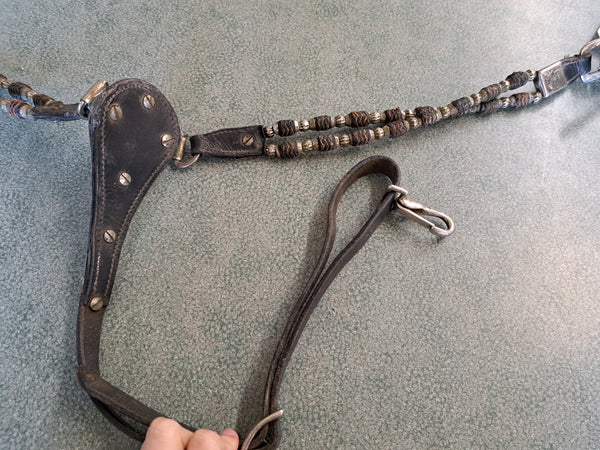 Breast Collar W/ Ferrules & Silver